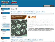 Tablet Screenshot of newsjob.it